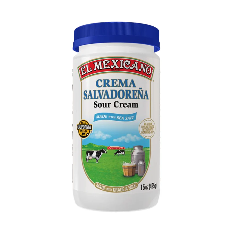 El Mexicano Crema Salvadorena 15 oz — 2 for $5