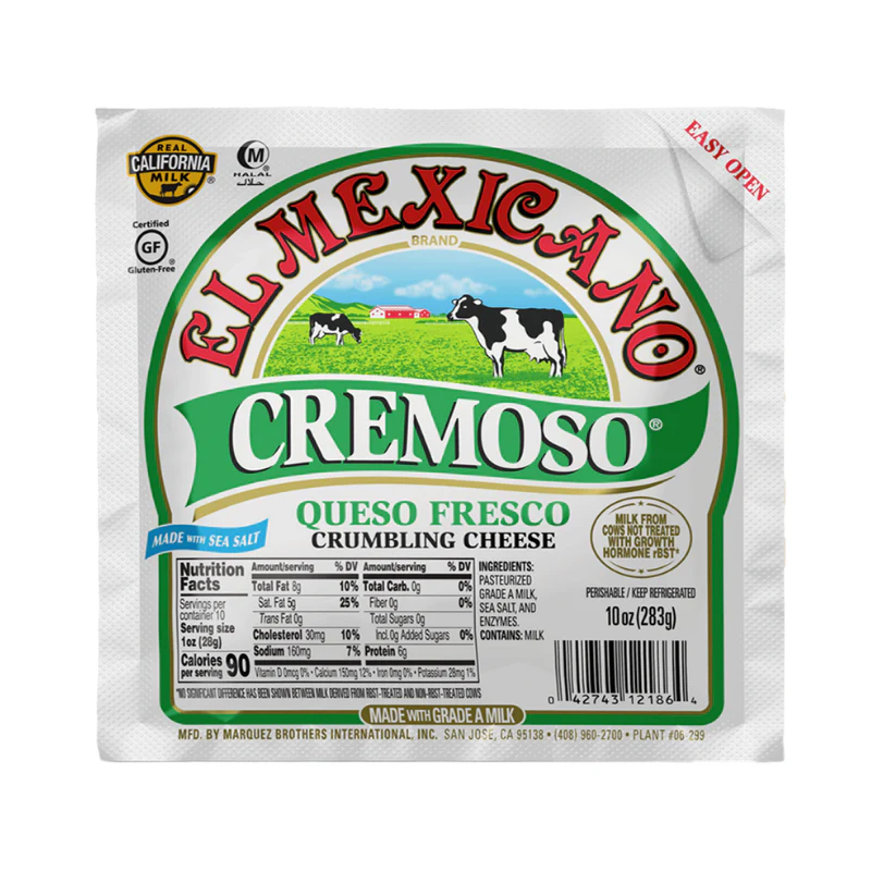 El Mexicano Queso Fresco Cremoso 10 oz — 2 for $5