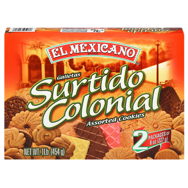 El Mexicano Surtido Colonial Cookies 16 oz — 3 for $5