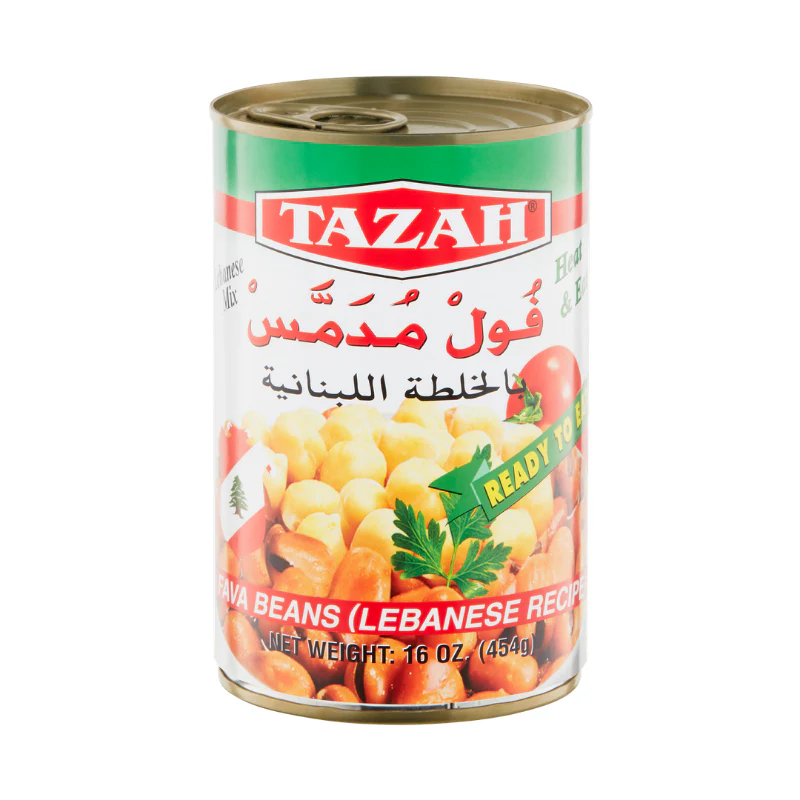 Tazah Fava Beans With Recipes 16 oz — 4 for $5