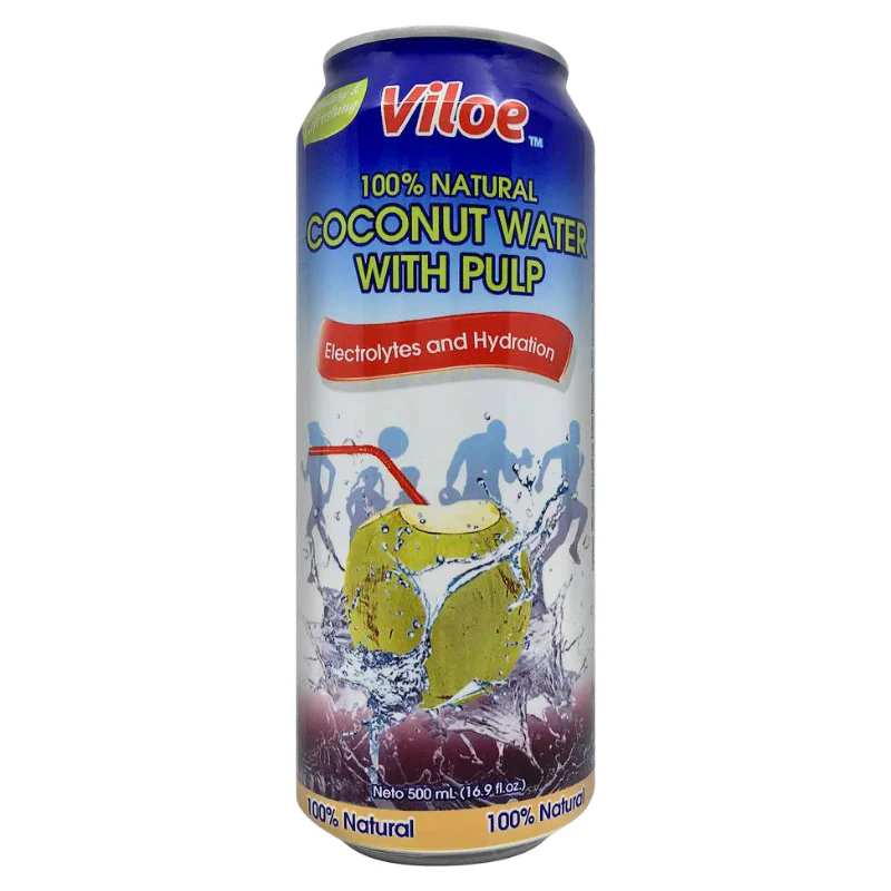 Viloe 100% Coconut Water with Pulp (16.9 oz)